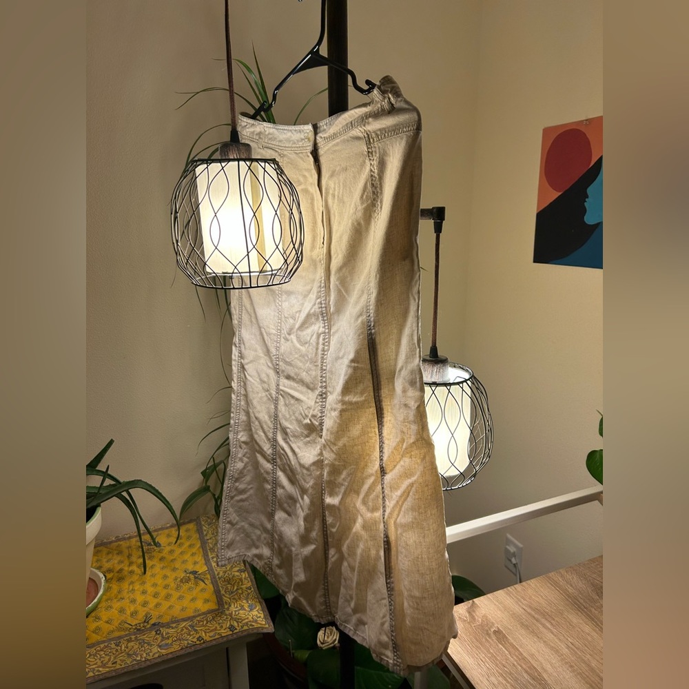 Maxi Linen Skirt